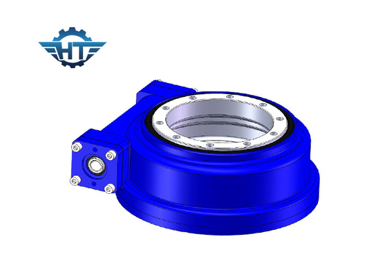 주문 7 Inch IP66 Small Backlash Worm Gear Slew Drive With Special Hydraulic Motor For Construction Machinery online manufacture