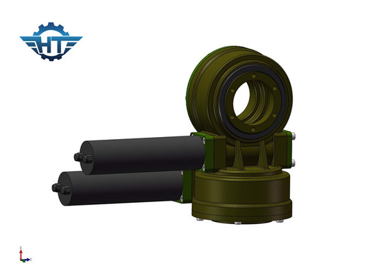 주문 High Backlash Small Dual Axis Slew Drive Worm And Gear Structure For Solar Tracking System online manufacture